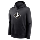 Chicago White Sox Nike Alternate Logo Club Pullover Hoodie - Black - Pro Jersey Sports