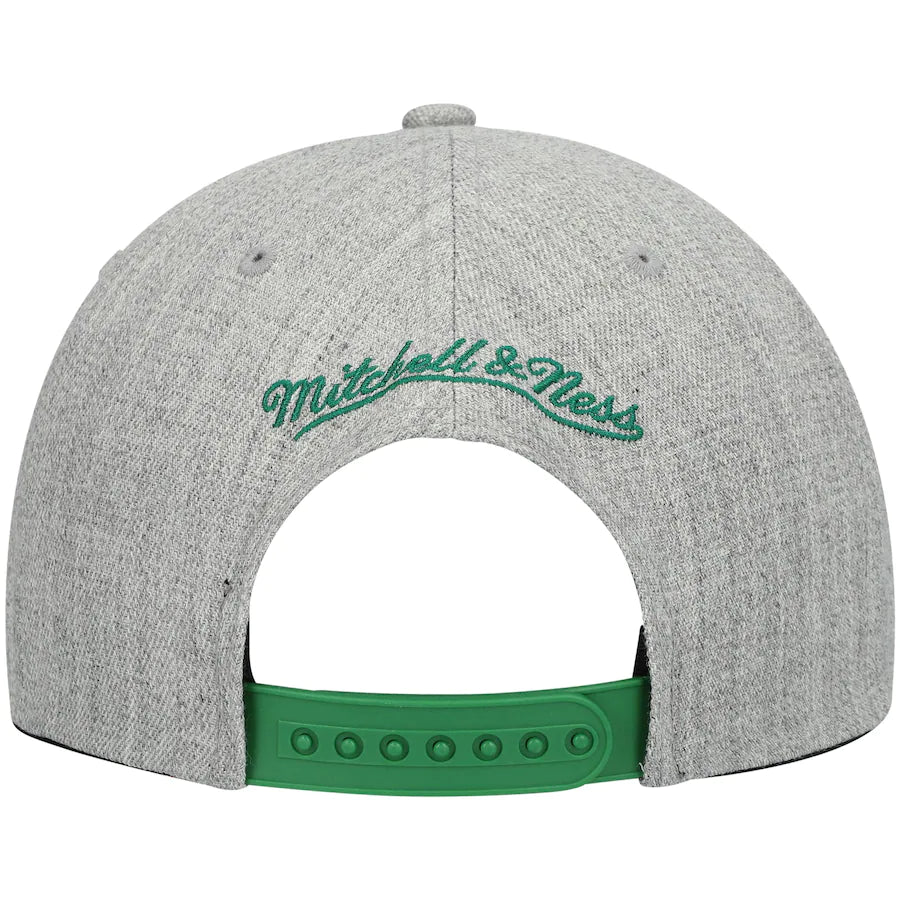Dallas Mavericks HWC Gray Heathered 2.0 Mitchell & Ness Snapback Hat