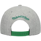 Dallas Mavericks HWC Gray Heathered 2.0 Mitchell & Ness Snapback Hat - Pro Jersey Sports