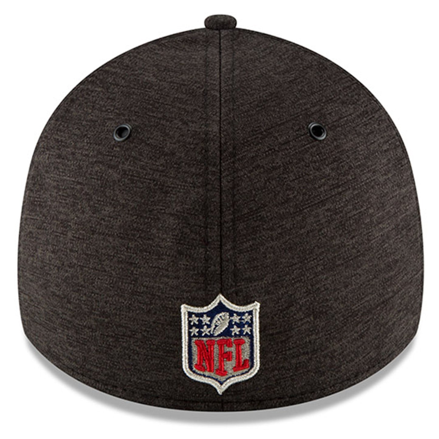 Men's Carolina Panthers New Era Black/Blue NFL18 Sideline Home Official 39THIRTY Flex Hat