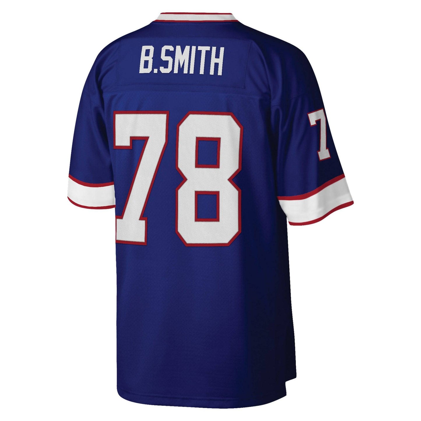 Men's Buffalo Bills Bruce Smith Mitchell & Ness Royal 1990 Legacy Replica Jersey