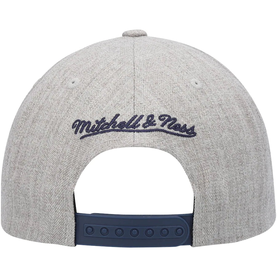 Denver Nuggets Team Classic Heathered 2.0 Mitchell & Ness Snapback Hat