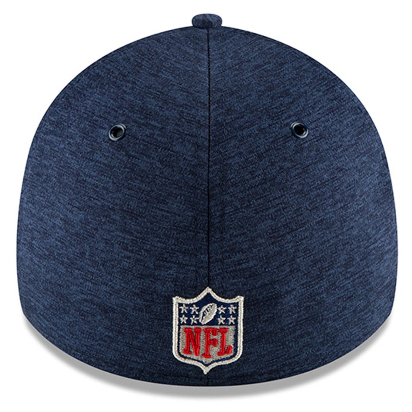 Men's New England Patriots New Era Navy/Gray NFL18 Sideline Home Official 39THIRTY Flex Hat