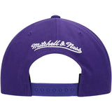 Mens NBA Utah Jazz Purple Team Ground Snapback Hat By Mitchell And Ness - Pro Jersey Sports