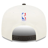 Brooklyn Nets New Era 2022 NBA Draft 9FIFTY Snapback Adjustable Hat - Cream/Black - Pro Jersey Sports