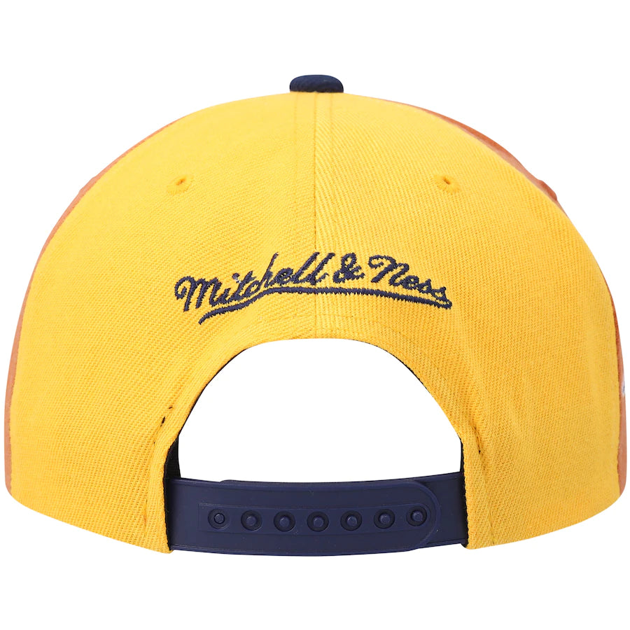 Golden State Warriors NBA On The Block Mitchell & Ness Snapback Hat