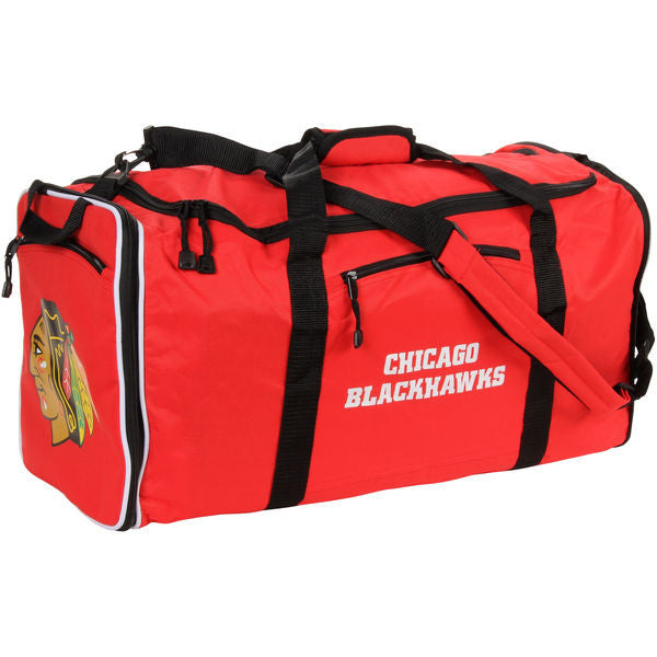 Chicago Blackhawks Red Steal Duffel Bag - Pro Jersey Sports - 1