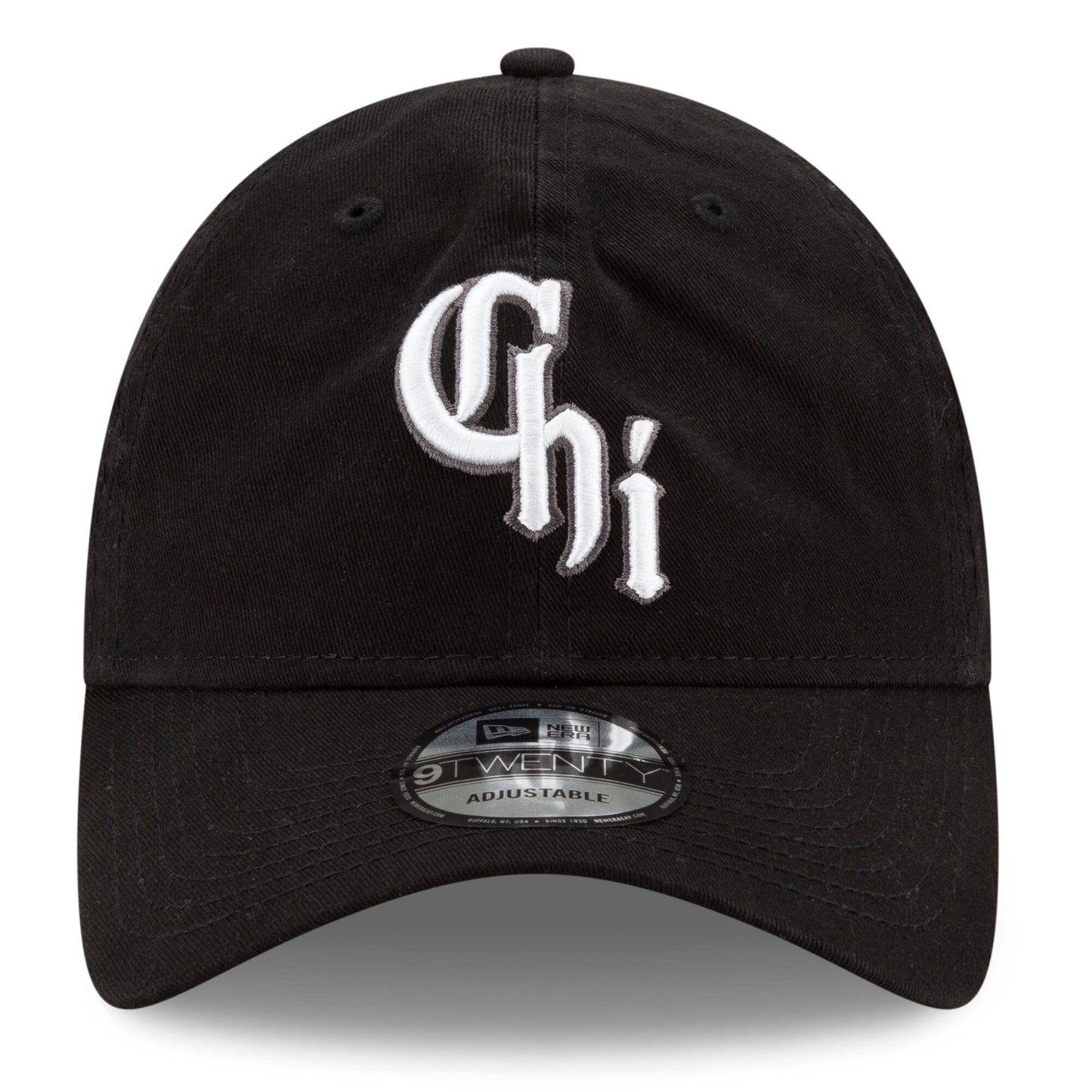 Men's Chicago White Sox New Era Black City Connect 9TWENTY Adjustable Hat