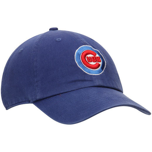 Chicago Cubs Royal Bullseye Clean Up Adjustable Slouch Hat, ’47 BRAND - Pro Jersey Sports - 1