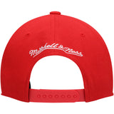 Men's Mitchell & Ness Houston Rockets Hardwood Classics Red Adjustable Snapback Hat - Pro Jersey Sports