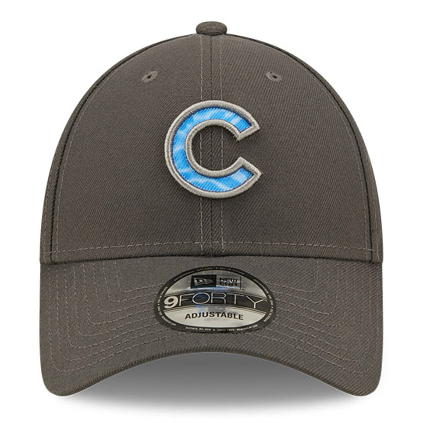 Men's Chicago Cubs New Era Graphite 2022 Father's Day 9FORTY Adjustable Hat