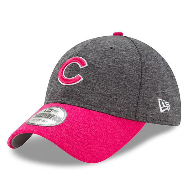 Men's Chicago Cubs New Era Graphite Mother's Day 9TWENTY Adjustable Hat