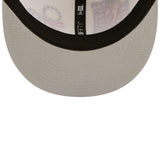 Philadelphia 76ers New Era 2022 NBA Draft 9FIFTY Snapback Adjustable Hat - Cream/Blue - Pro Jersey Sports