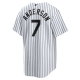 Men's Chicago White Sox Tim Anderson Nike Home White Replica Player Name Jersey - Pro Jersey Sports