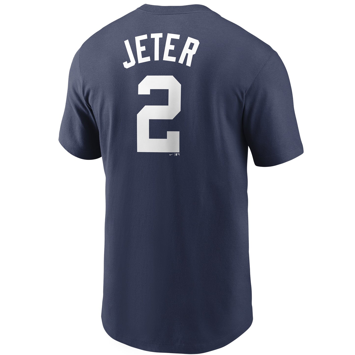 Men's New York Yankees Derek Jeter Nike Cooperstown Collection Navy Name & Number T-Shirt