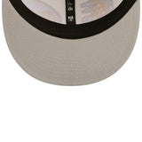 Golden State Warriors New Era 2022 NBA Draft 9FIFTY Snapback Adjustable Hat - Cream/Blue - Pro Jersey Sports
