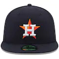 Men's Houston Astros New Era Navy Home Authentic Collection On Field 59FIFTY Fitted Hat - Pro Jersey Sports