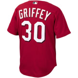 Youth Cincinnati Reds Ken Griffey Jr. Mitchell & Ness Red Cooperstown Collection Batting Practice Jersey - Pro Jersey Sports