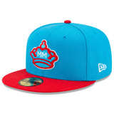 Men's Miami Marlins New Era Blue/Red 2021 City Connect 59FIFTY Fitted Hat - Pro Jersey Sports