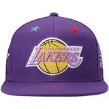 Los Angeles Lakers NBA 97 Top Star HWC Purple Mitchell & Ness Snapback Hat - Pro Jersey Sports