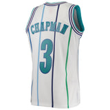 Youth Charlotte Hornets Rex Chapman Mitchell & Ness White 1988-89 Hardwood Classics Swingman Jersey - Pro Jersey Sports