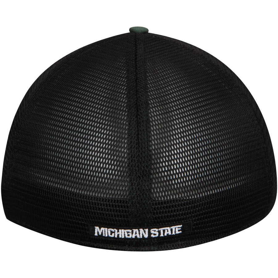 Michigan State Spartans Nike AeroBill Classic 99 Mesh Back Flex Hat - Green/Black