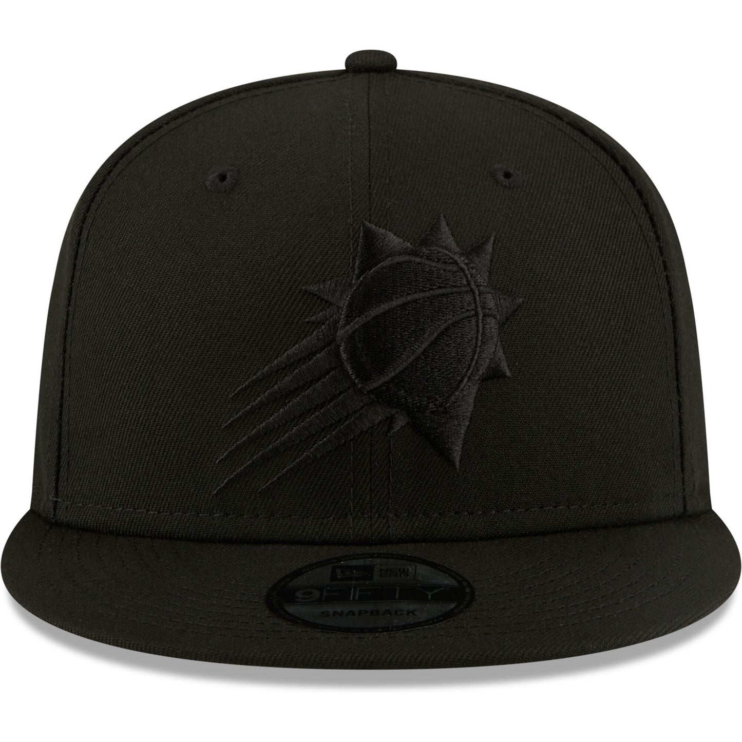 Men's Phoenix Suns New Era Black On Black Color Pack 9FIFTY Snapback Hat - Pro Jersey Sports
