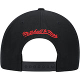 Men's Toronto Raptors NBA Core Basic Black Mitchell & Ness Snapback Hat - Pro Jersey Sports