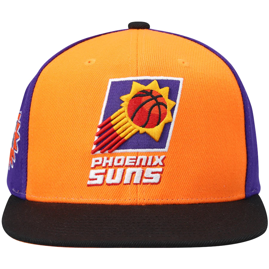 Phoenix Suns NBA On The Block Mitchell & Ness Snapback Hat