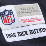Mens Chicago Bears Dick Butkus Mitchell & Ness Navy Blue Replica 1966 Legacy Replica Jersey - Pro Jersey Sports