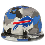 Men's Buffalo Bills New Era Camo 2022 NFL Training Camp Official 9FIFTY Snapback Adjustable Hat - Pro Jersey Sports