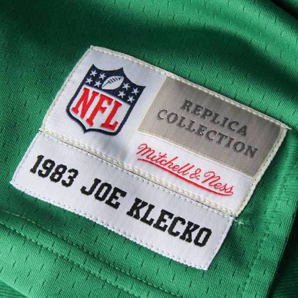 Men's New York Jets Joe Klecko Mitchell & Ness Green Retired Player Replica Jersey - Pro Jersey Sports
