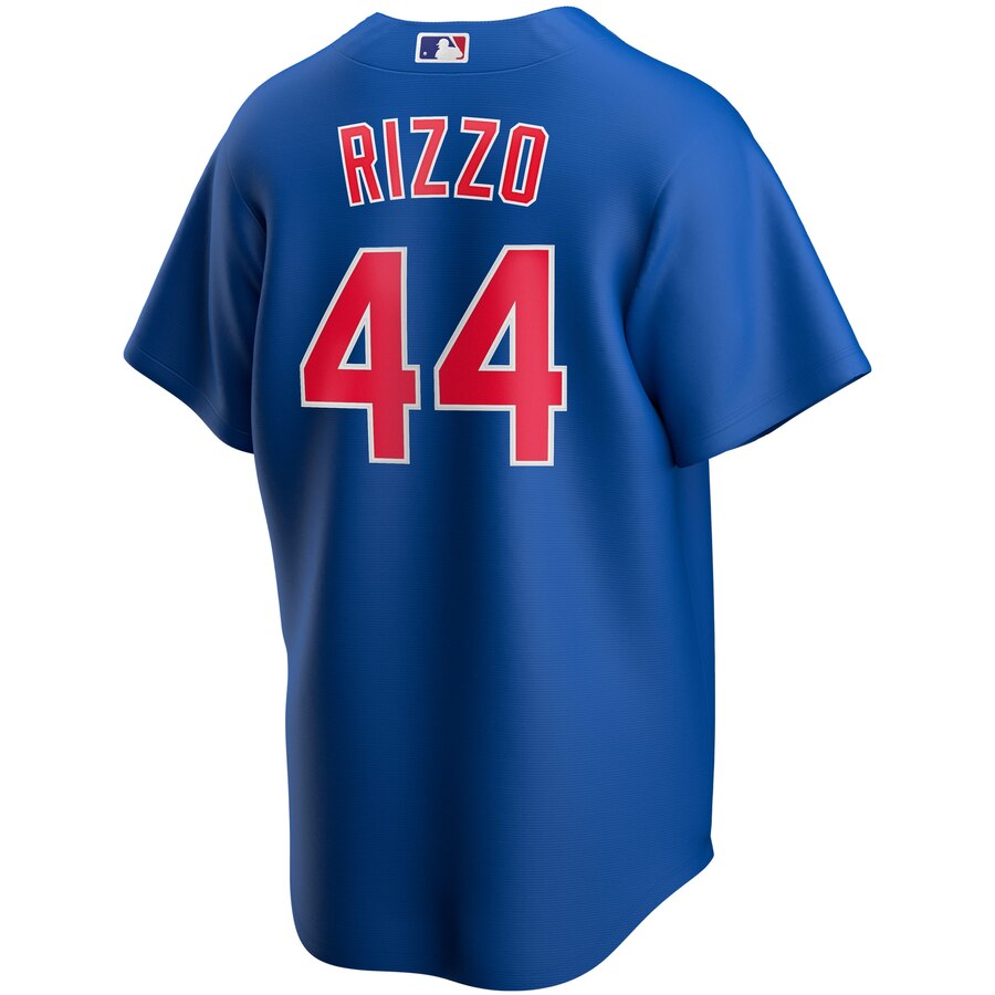 NIKE Men's Anthony Rizzo Chicago Cubs Blue Alternate Replica Jersey