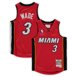 Dwyane Wade Miami Heat Mitchell & Ness Preschool 2005-06 Hardwood Classics Player Jersey - Red - Pro Jersey Sports