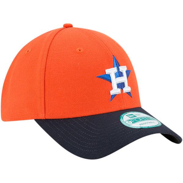 Houston Astros Men’s New Era Orange/Navy The League Alternate 9FORTY Adjustable Hat