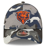 Men's Chicago Bears New Era Camo 2022 NFL Training Camp Official 9FORTY Adjustable Hat - Pro Jersey Sports