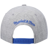 Los Angeles Lakers HWC Gray Heathered 2.0 Mitchell & Ness Snapback Hat - Pro Jersey Sports