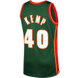 Men's Shawn Kemp Seattle Supersonics Mitchell & Ness 1996-96 Green NBA Swingman Hardwood Classics Jersey - Pro Jersey Sports