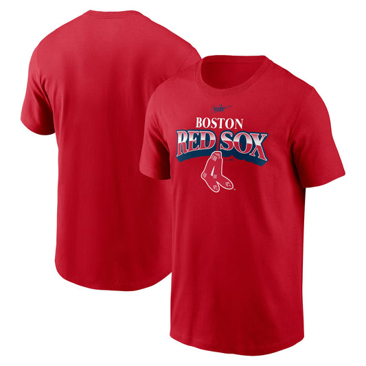 Men's Boston Red Sox Cooperstown Rewind Red T-Shirt