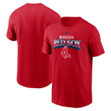 Men's Boston Red Sox Cooperstown Rewind Red T-Shirt - Pro Jersey Sports