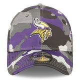 Men's Minnesota Vikings New Era Camo 2022 NFL Training Camp Official 39THIRTY Flex Hat - Pro Jersey Sports