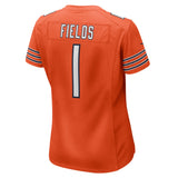 Women's Chicago Bears Justin Fields Nike Orange Game Jersey - Pro Jersey Sports