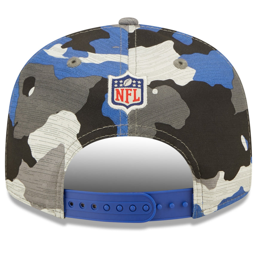 Men's Buffalo Bills New Era Camo 2022 NFL Training Camp Official 9FIFTY Snapback Adjustable Hat - Pro Jersey Sports