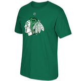 Men's Chicago Blackhawks Jonathan Toews Tartan Green St. Patricks's Name & Number T-Shirt - Pro Jersey Sports