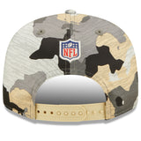 Men's New Orleans Saints New Era Camo 2022 NFL Training Camp Official 9FIFTY Snapback Adjustable Hat - Pro Jersey Sports