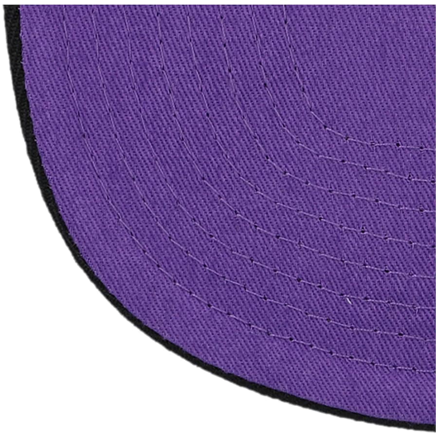 Men's Miami Heat Mitchell & Ness Gray/Purple Heathered Underpop Snapback Hat