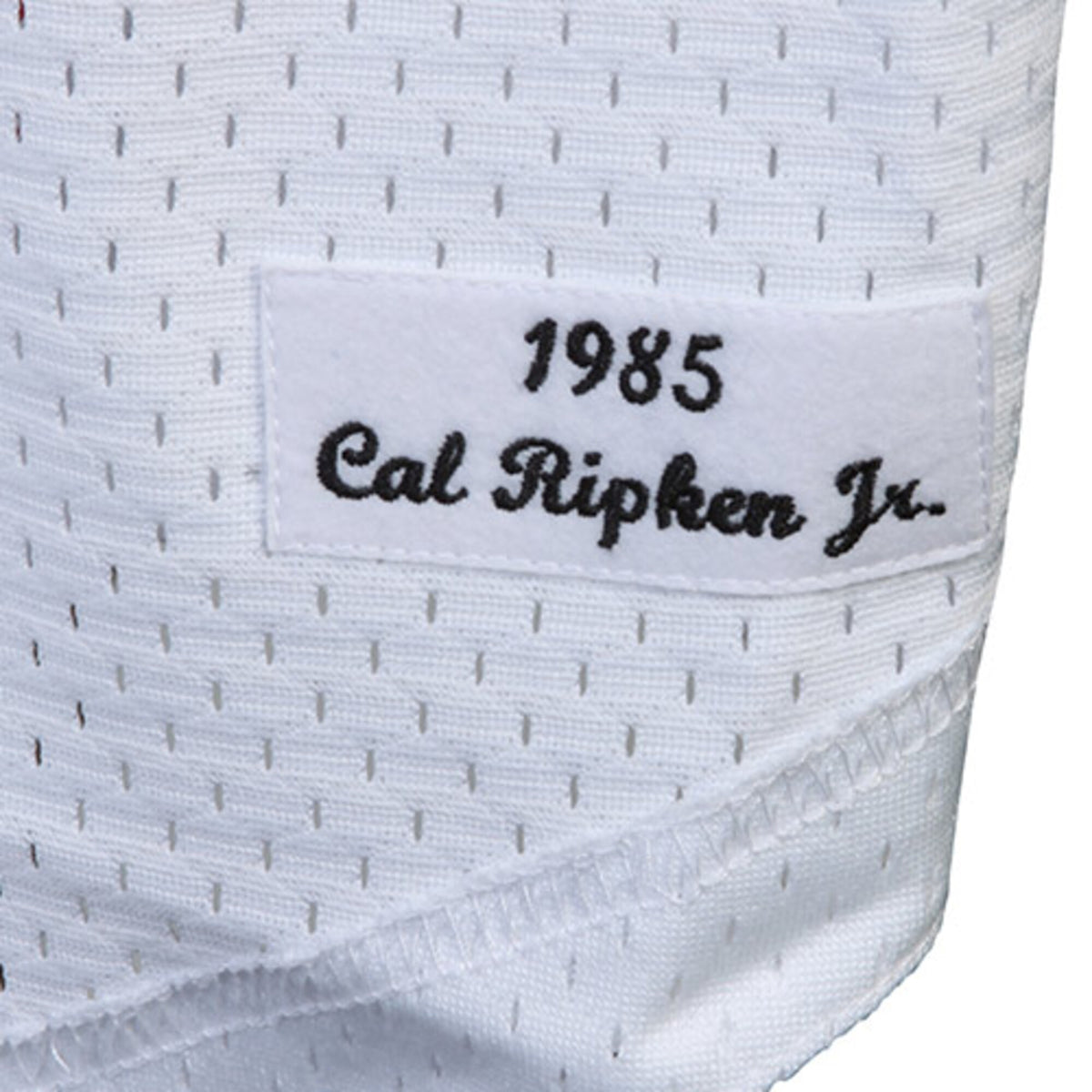 Men's Baltimore Orioles Cal Ripken Jr. Mitchell & Ness White 1985 Authentic Cooperstown Collection Batting Practice Jersey - Pro Jersey Sports