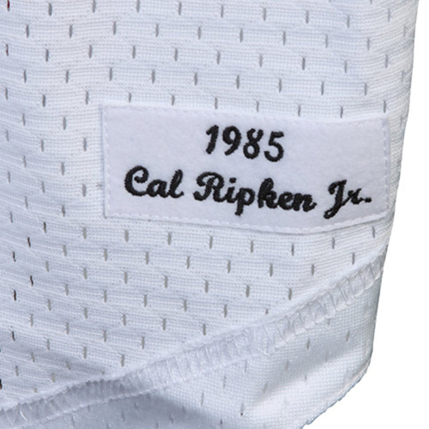 Men's Baltimore Orioles Cal Ripken Jr. Mitchell & Ness White 1985 Authentic Cooperstown Collection Batting Practice Jersey - Pro Jersey Sports