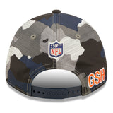 Men's Chicago Bears New Era Camo 2022 NFL Training Camp Official 9FORTY Adjustable Hat - Pro Jersey Sports
