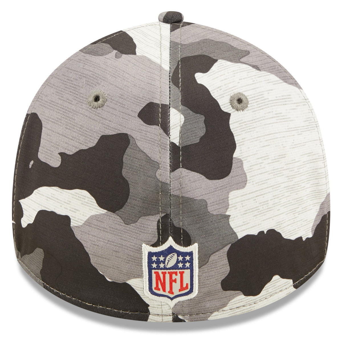 Men's Las Vegas Raiders New Era Camo 2022 NFL Training Camp Official 39THIRTY Flex Hat - Pro Jersey Sports